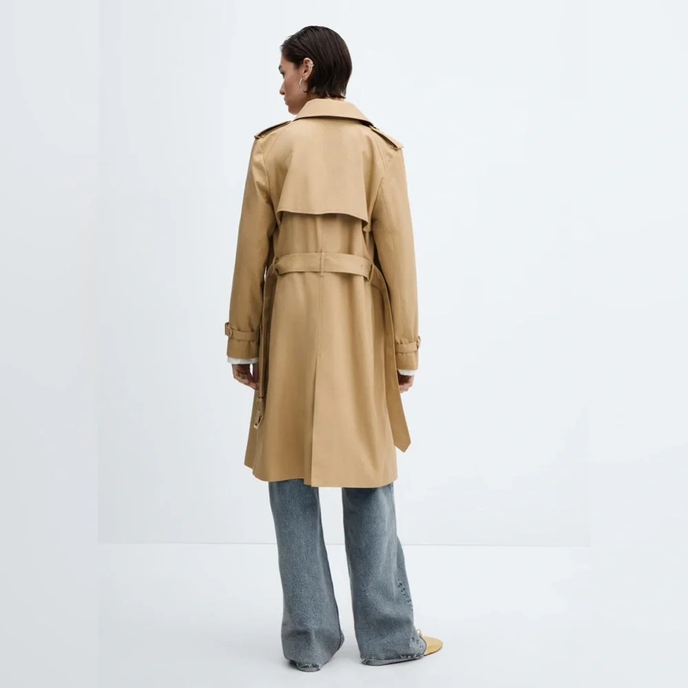 Mango Classic Trench Coat - Picture 4 of 10